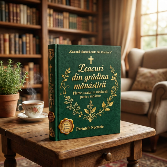Leacuri din grădina mănăstirii  Plante, ceaiuri și rânduieli pentru sănătate de Părintele Nectarie