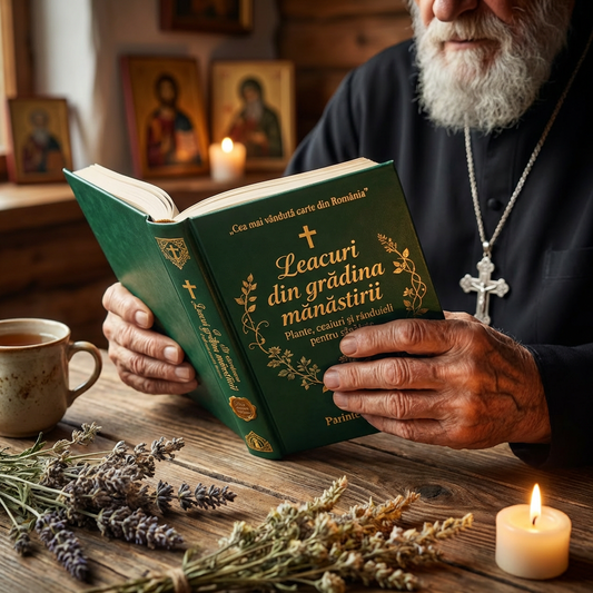 Leacuri din grădina mănăstirii Plante, ceaiuri și rânduieli pentru sănătate de Părintele Nectarie