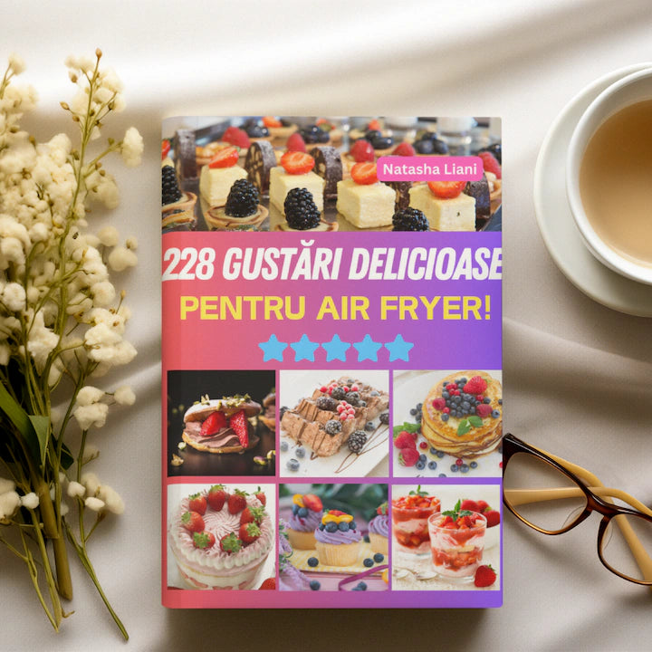228 Gustări Delicioase pentru Air Fryer!
